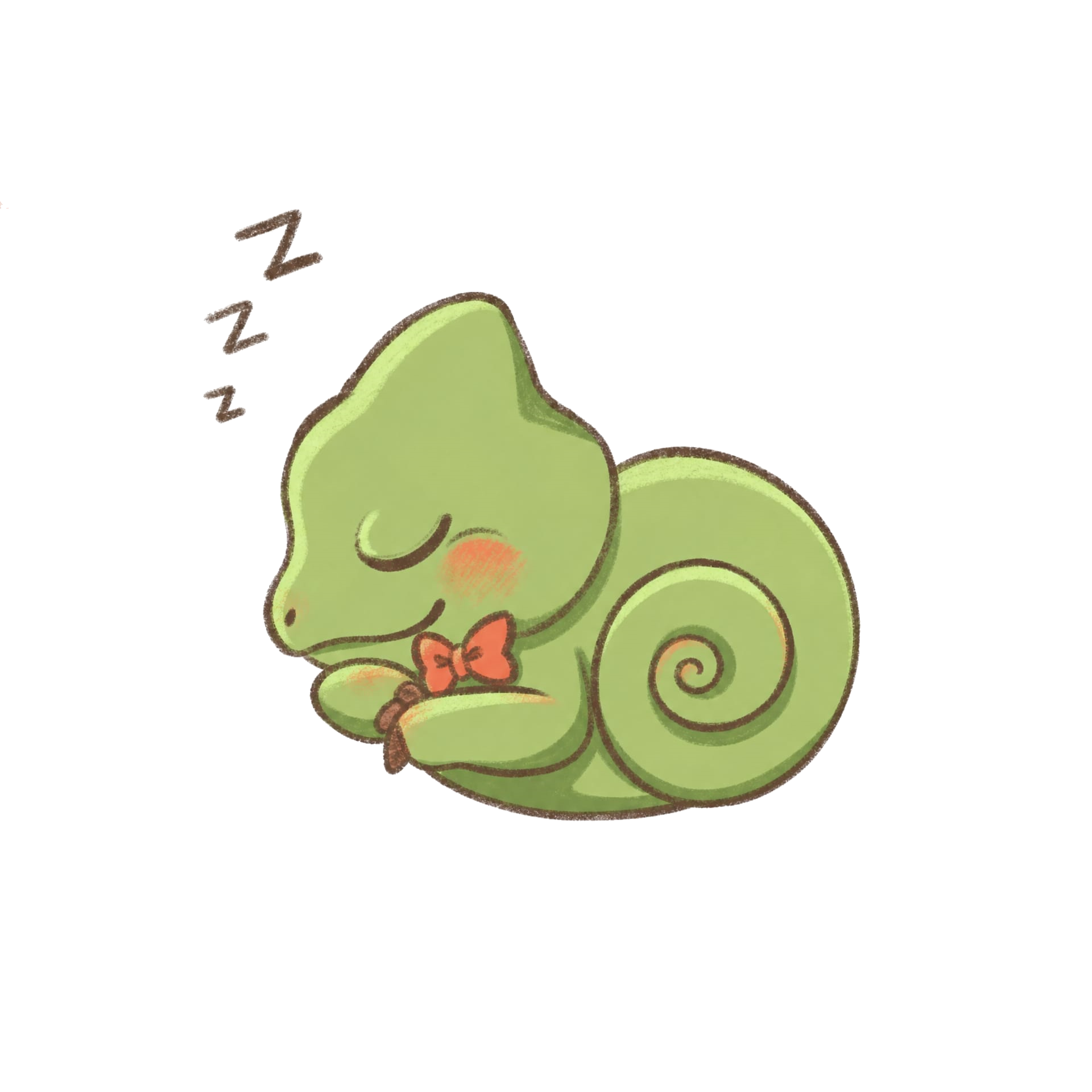 Edspark mascot resting